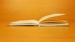 open wide book