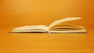 open wide book