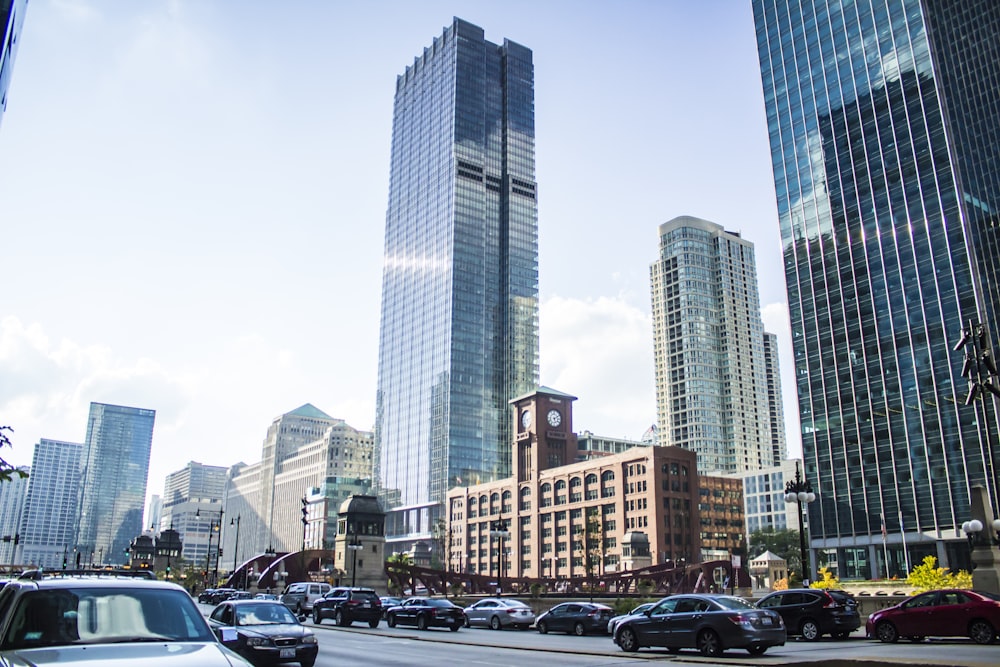 high rise glass walled building during daytime