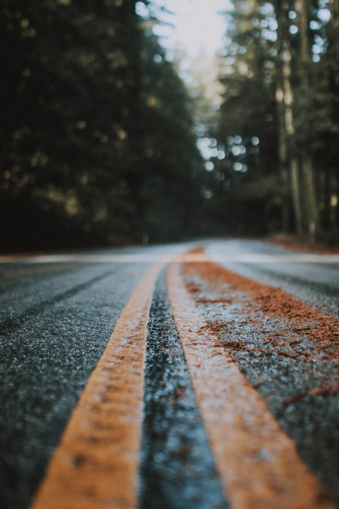 Pavement road marking