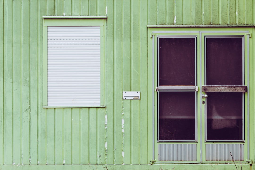 window white white window blinds