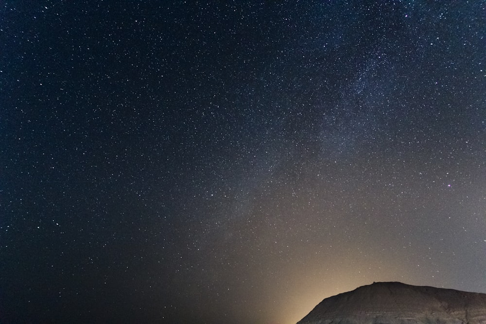 long exposure of milkway