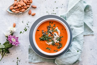 soup in bowl