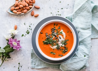 soup in bowl