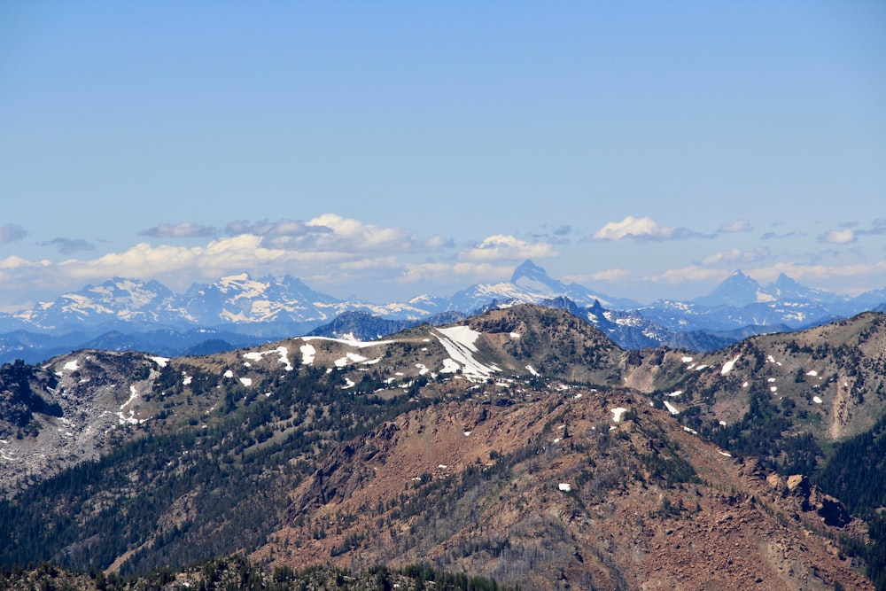 mountains under blue sky during daytime