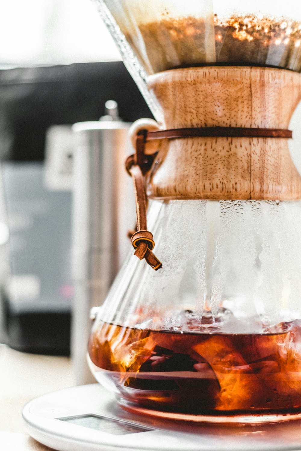 view of vacuum coffeemaker