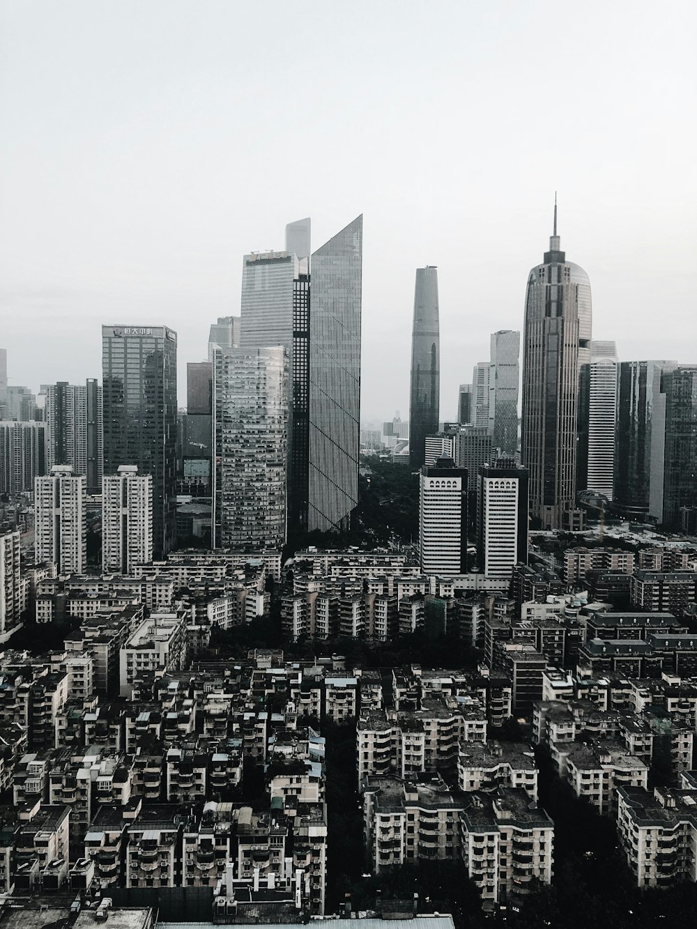 aerial view photography of high rise buildings