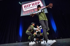 Hip Hop International performing on stage