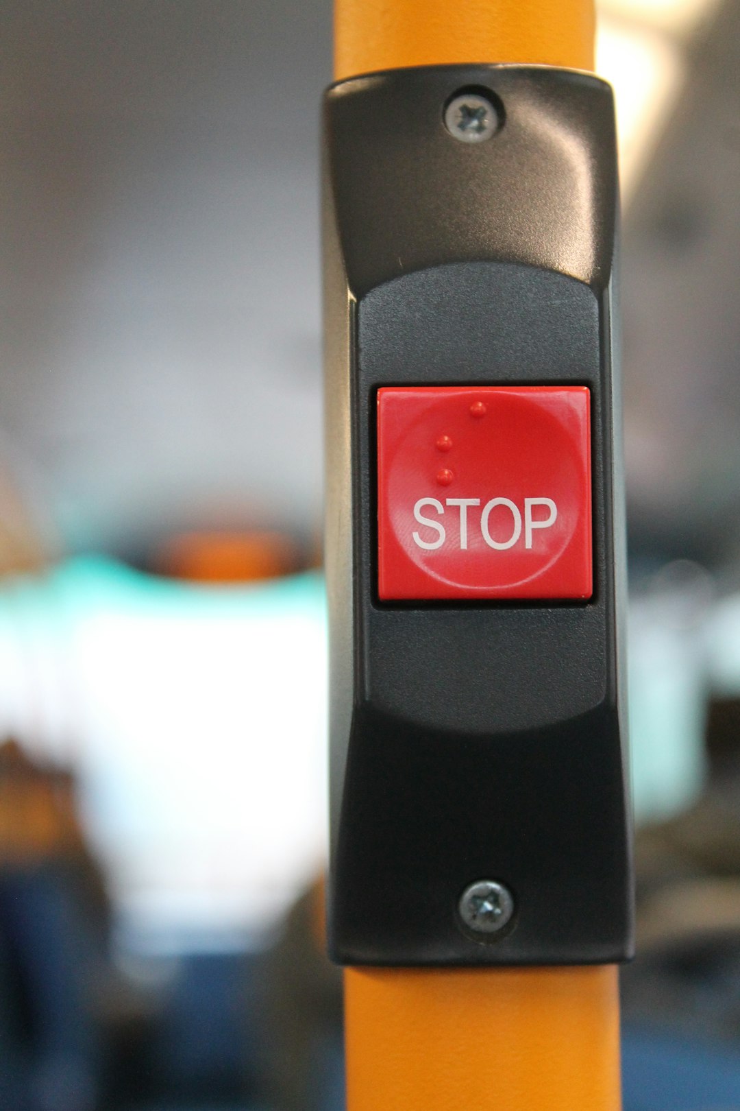  black and red digital device button