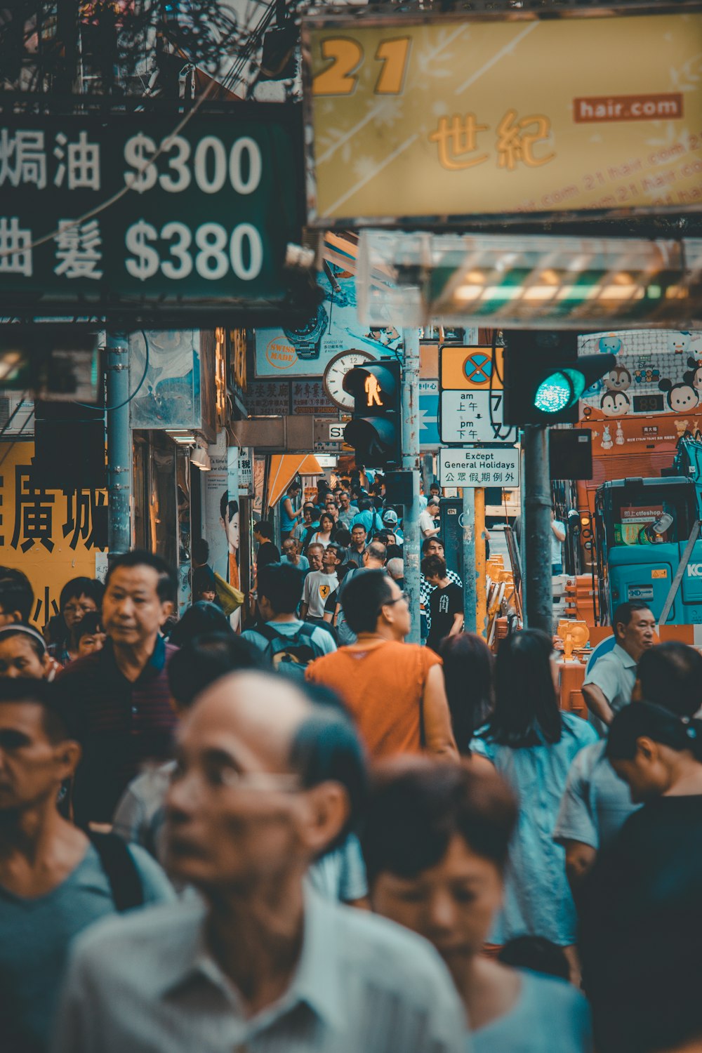 people walking on street during day time