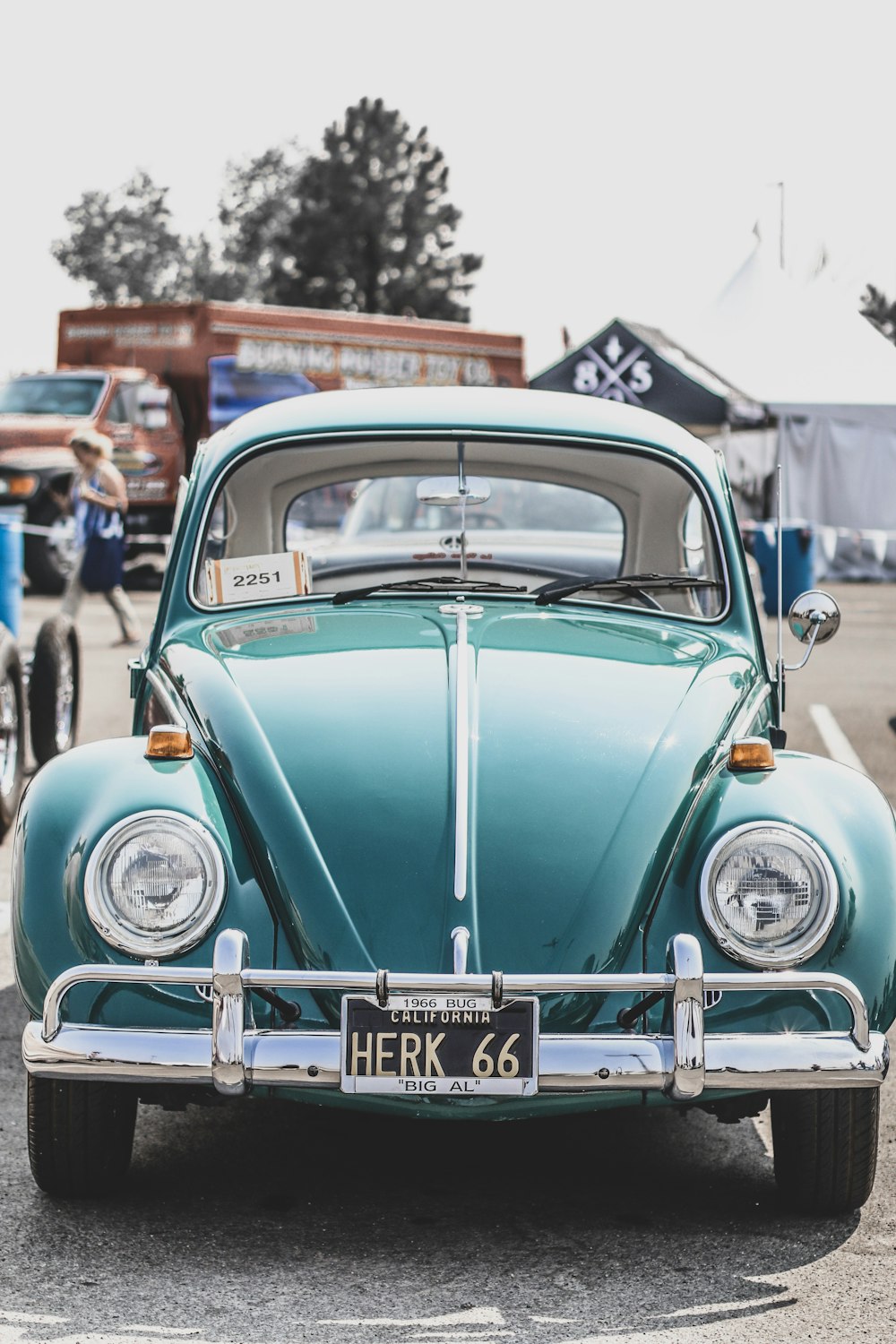 shallow focus photo of Volkswagen Beetle