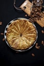 baked pie on plate