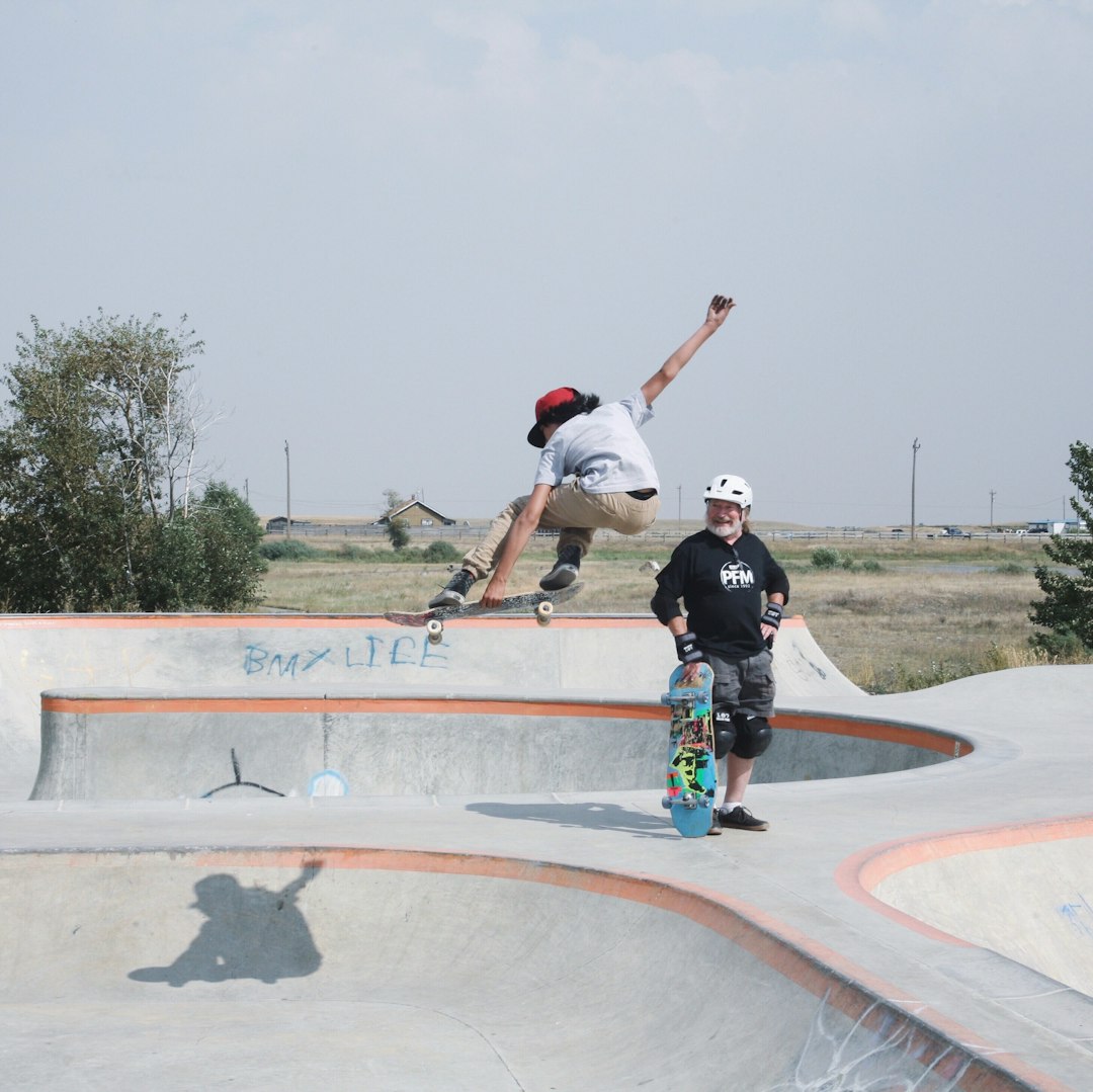 man riding skateboard during daytime