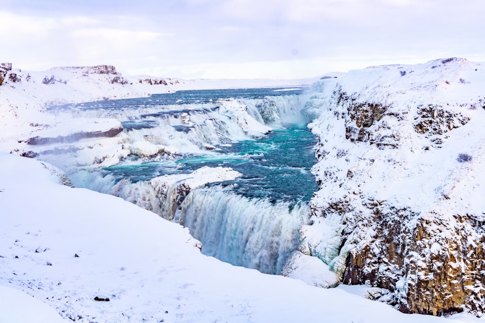 Iceland waterfalls at daytime