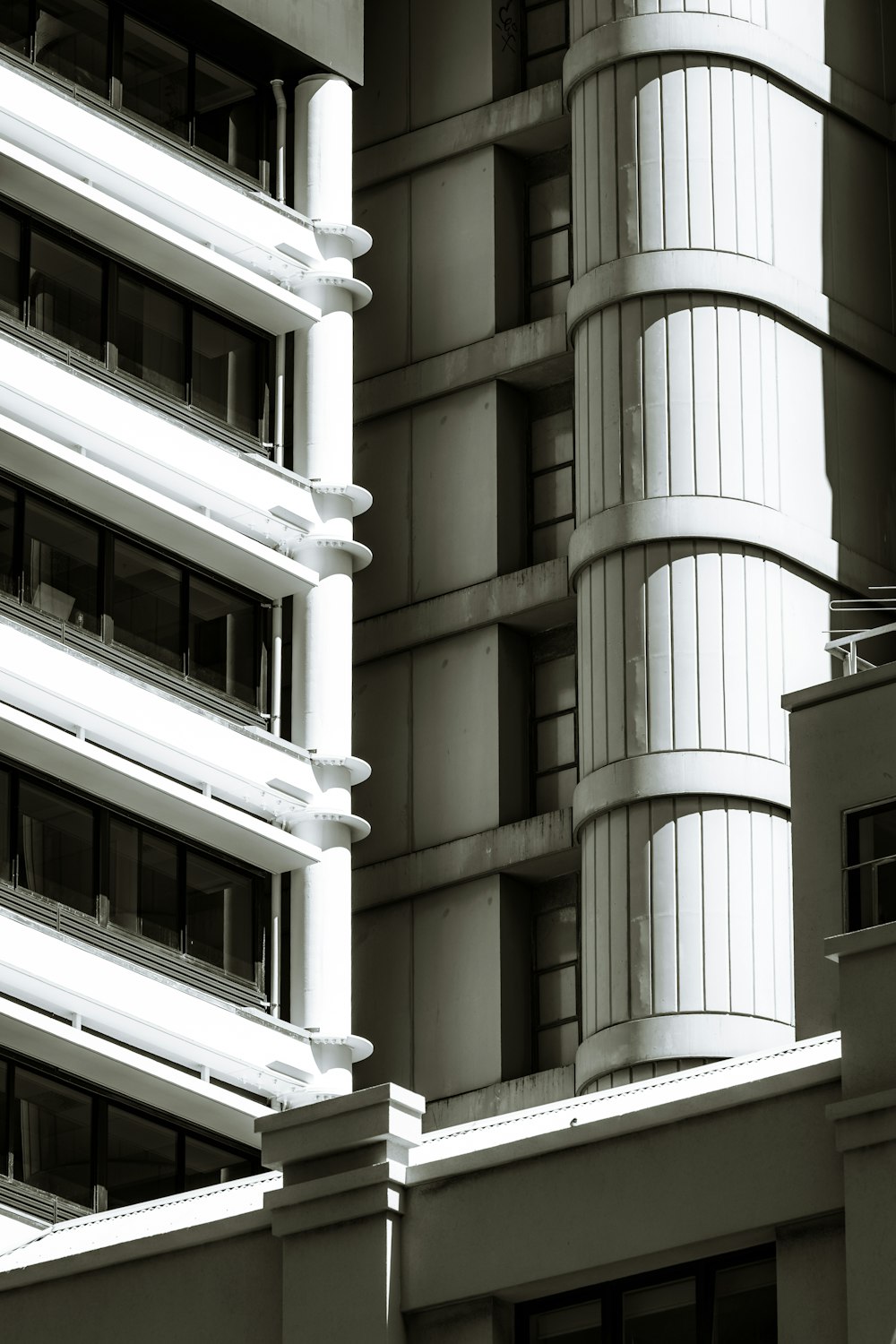 low-angle photography of concrete building during daytime