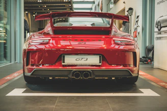 A sleek modified car showcasing luxury and performance.