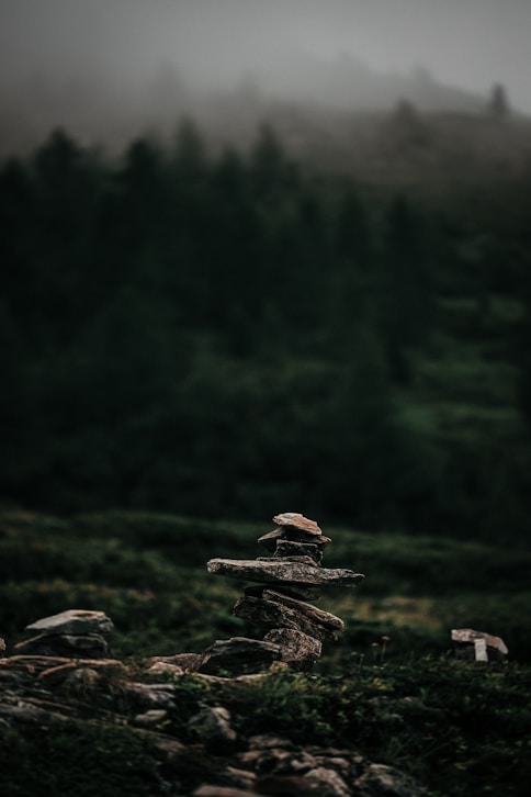 stone pile during daytime