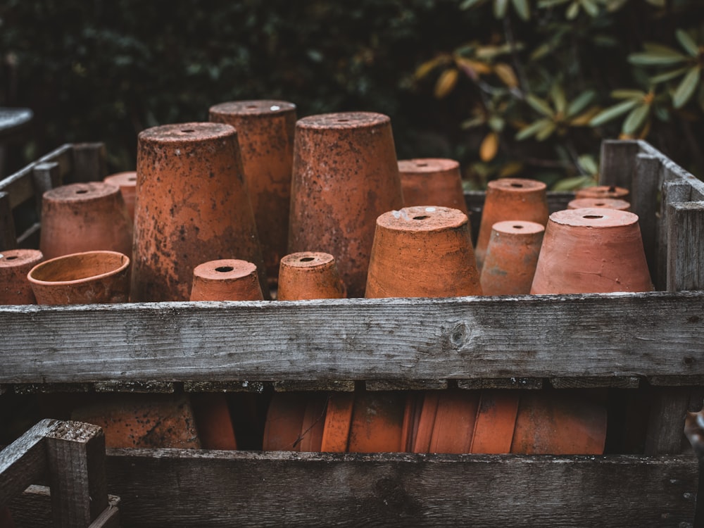 brown planter lot