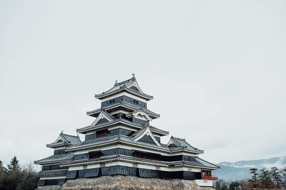 blue pagoda