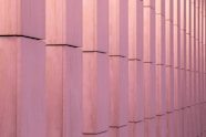 a close up of a wall made of wood