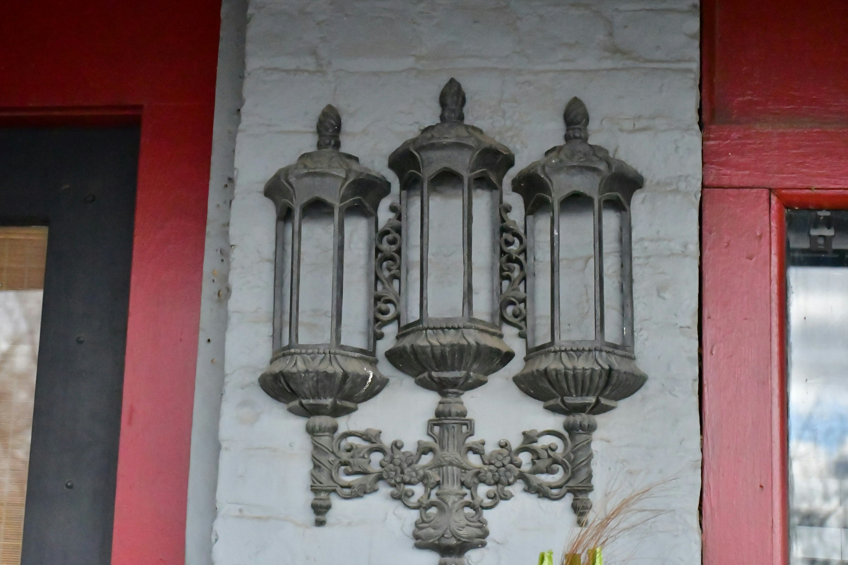 Handcrafted Iron Wall Sconce