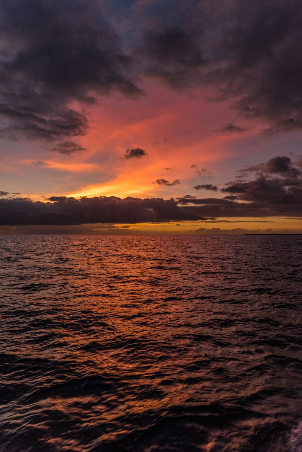 sunset on beach