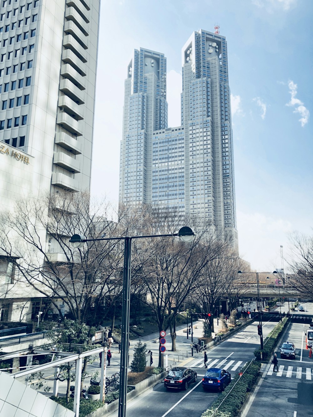 architectural photography of Petronas Tower