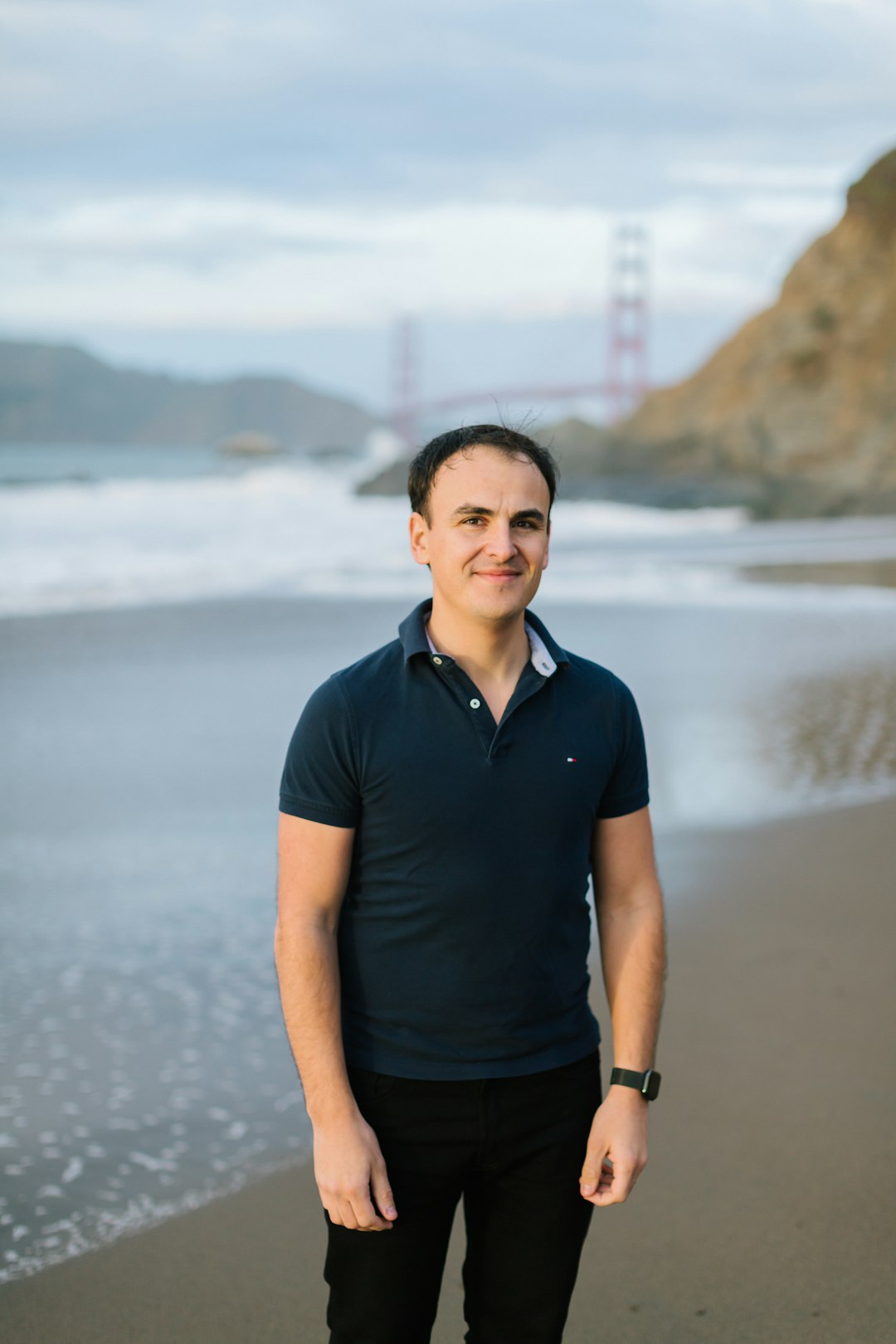 man standing near seashore during daytime