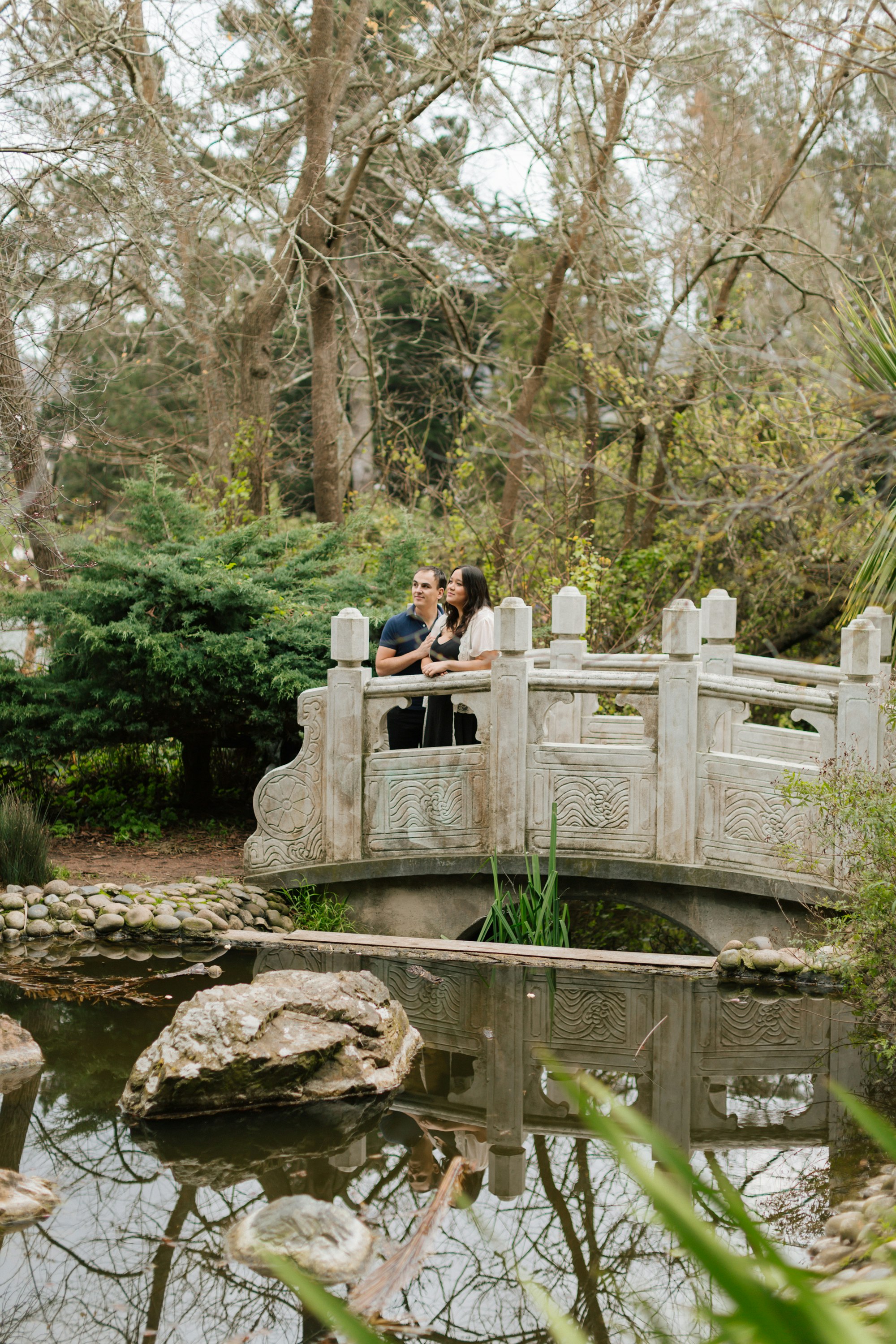 man and woman standing outdoor