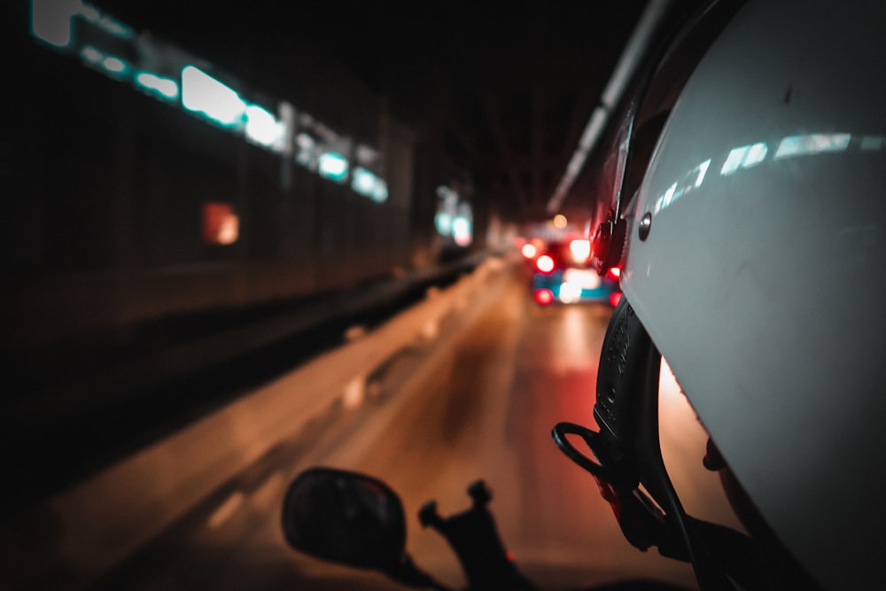 time lapse photo of highway