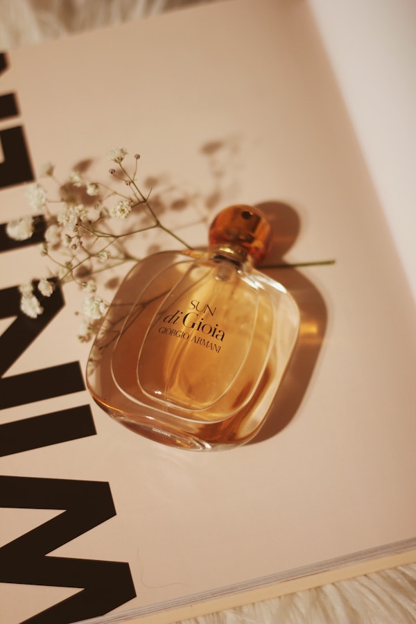 YSL Black Opium fragrance — dark floral oriental