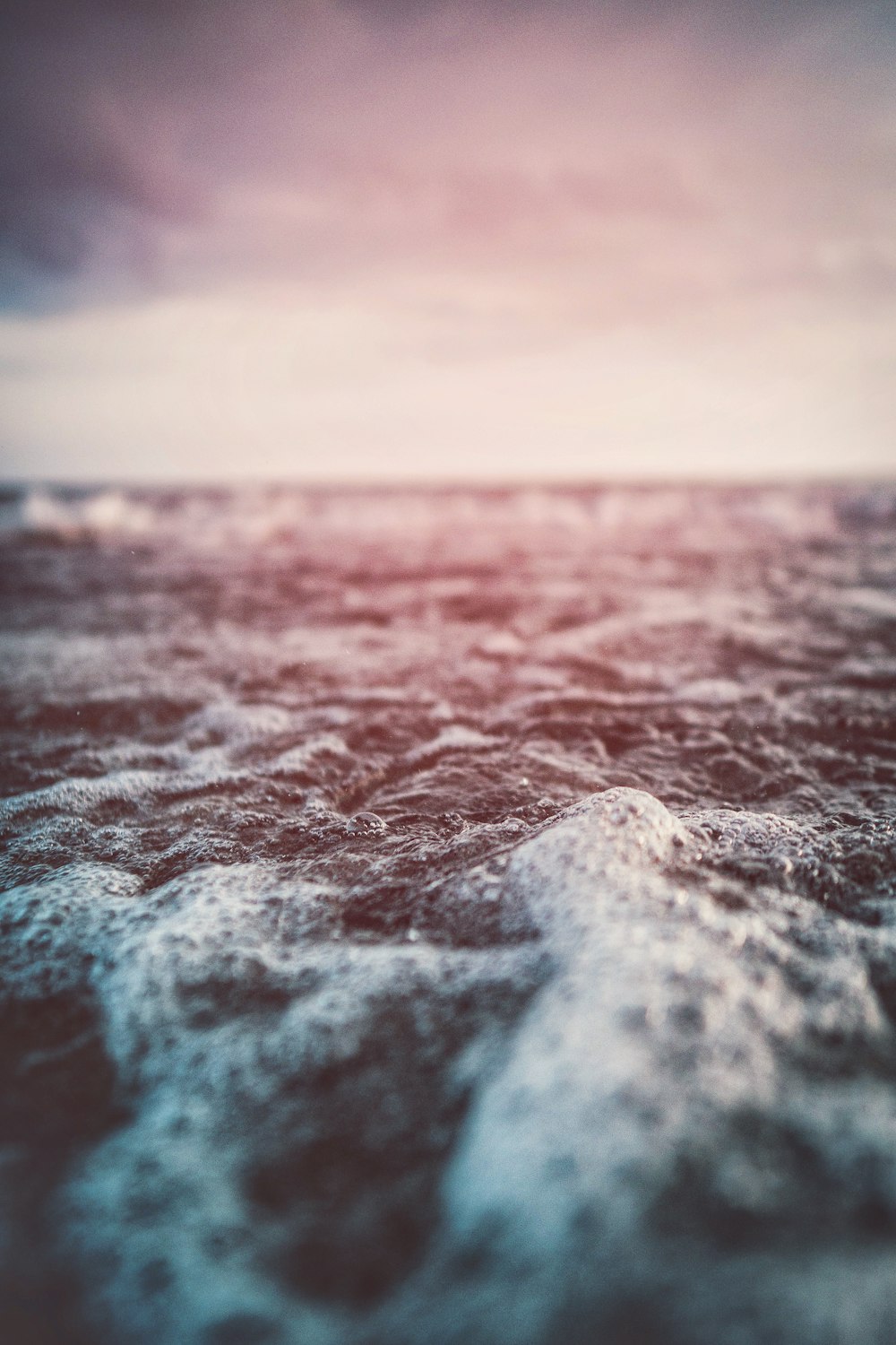 a view of the ocean from a boat