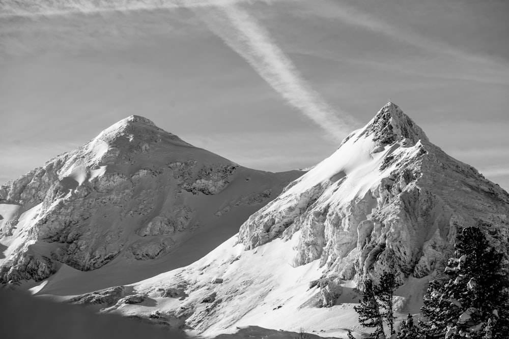 snow covered mountain