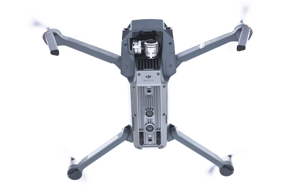 gray and black drone