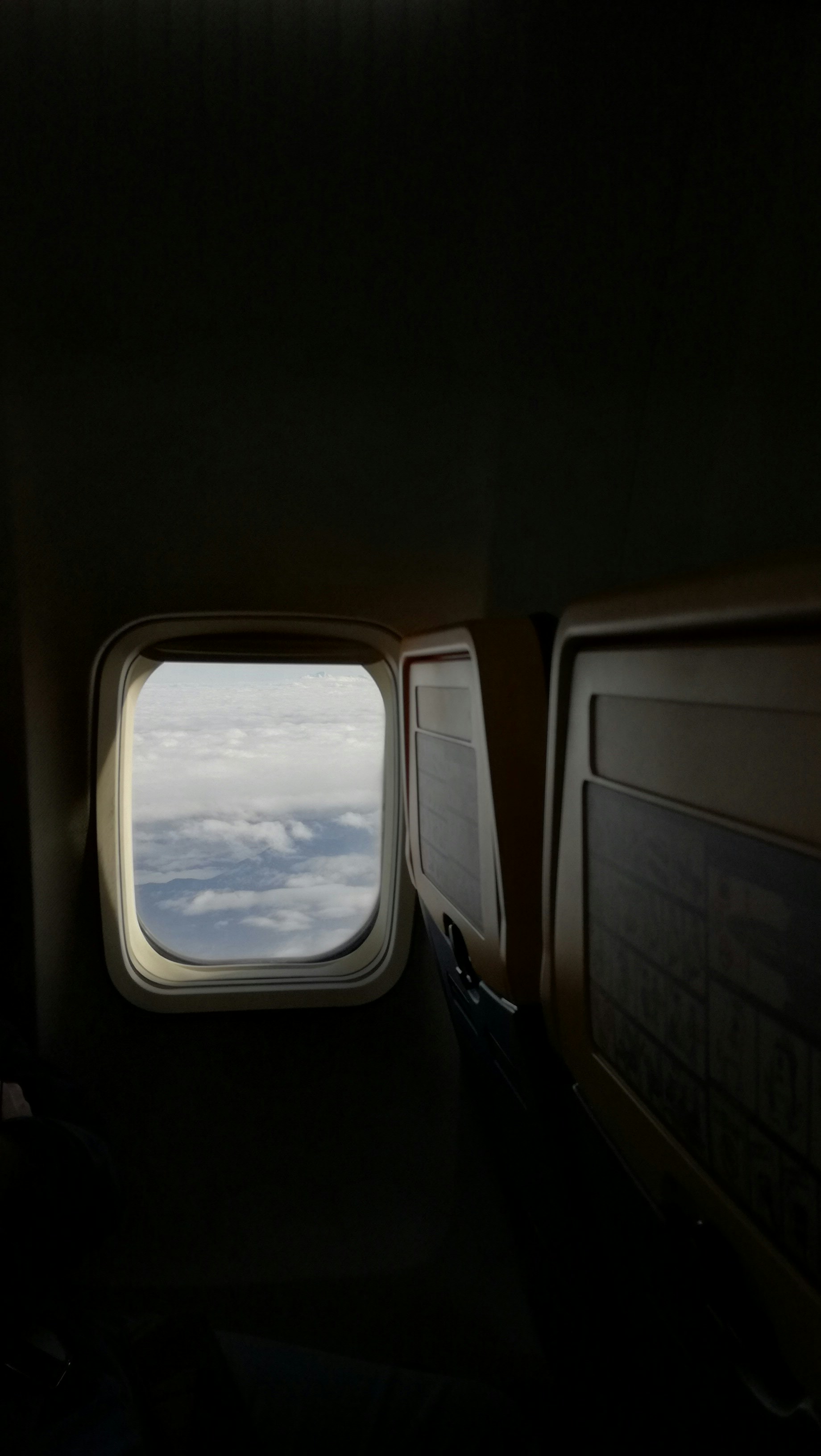 plane window