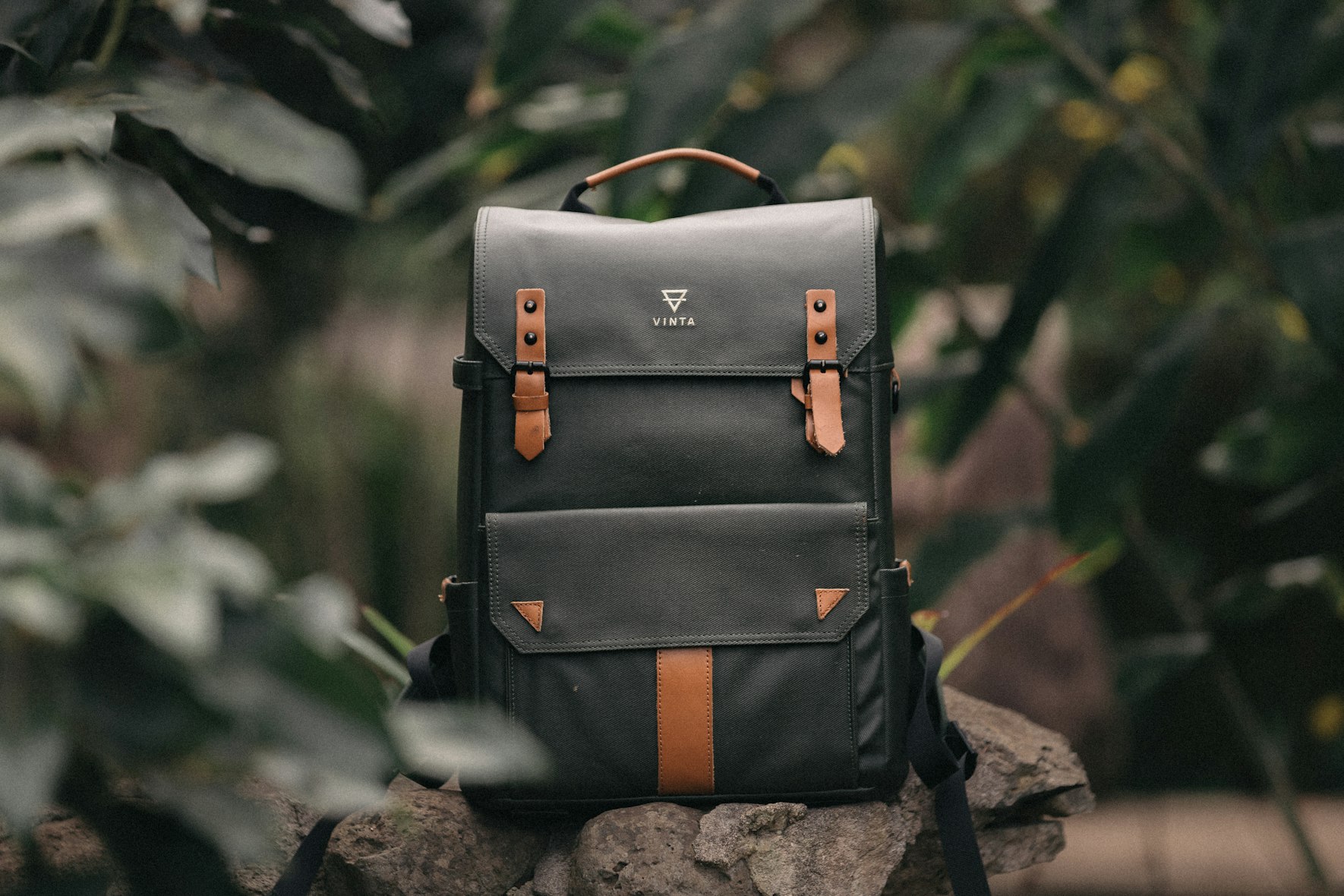 Premium Leather Backpack - View 2