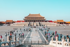 people at Forbidden City in China during daytime