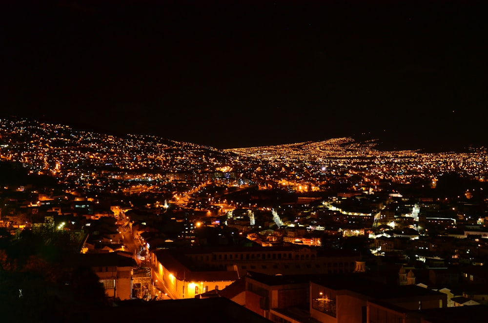 Stadtbild bei Nacht