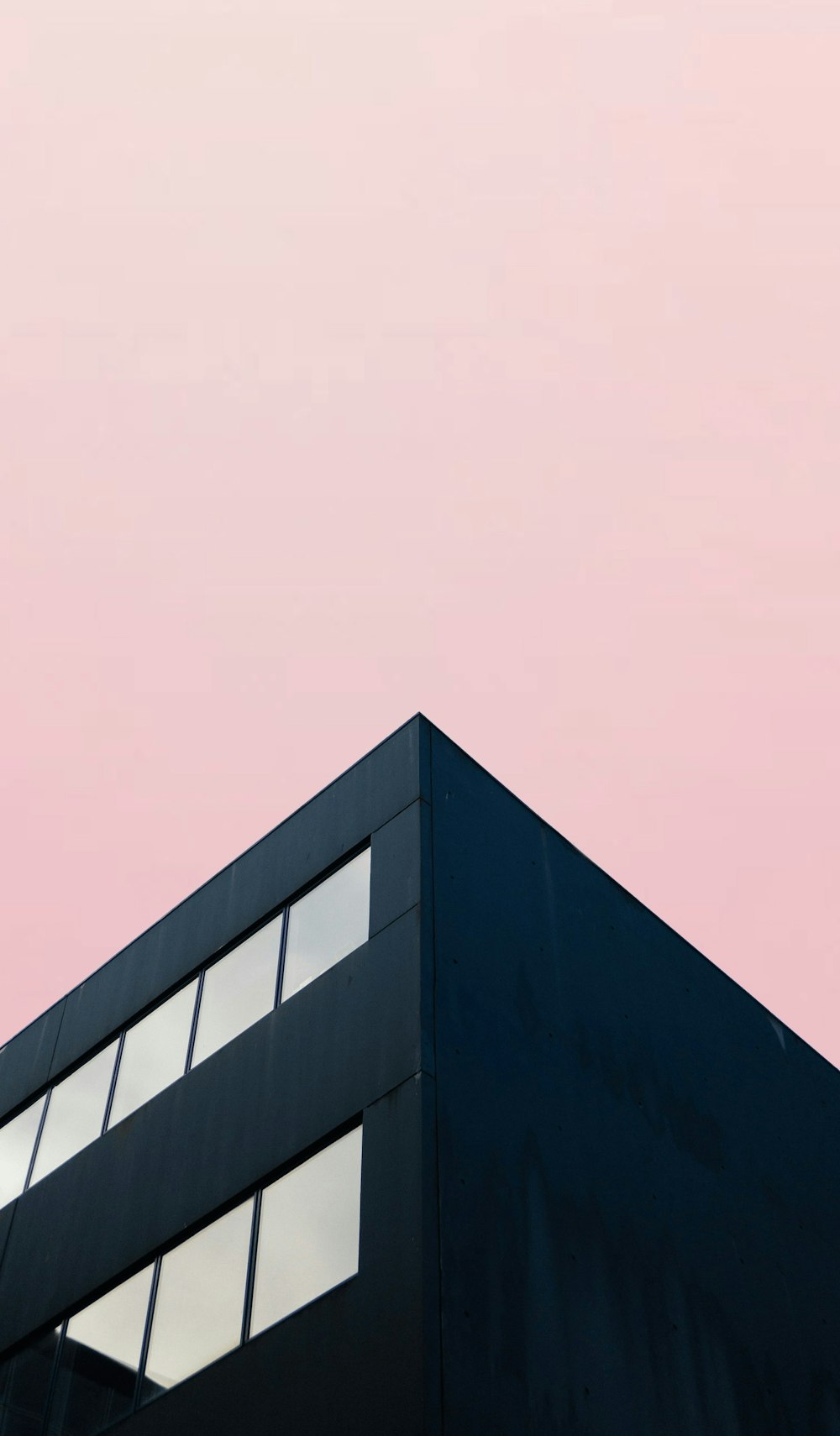 black and white concrete building