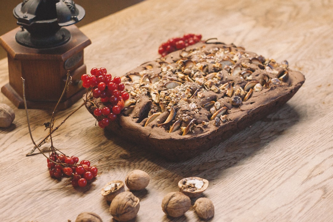 red berries on table