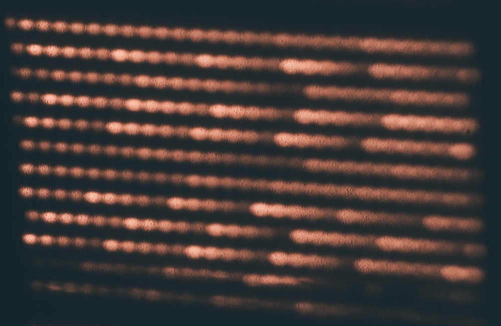 a blurry image of a screen with a lot of dots