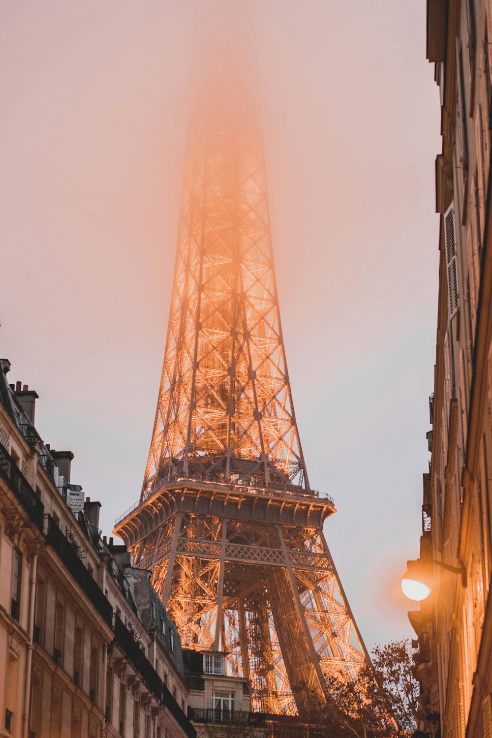 Eiffel Tower, Paris in golden hour