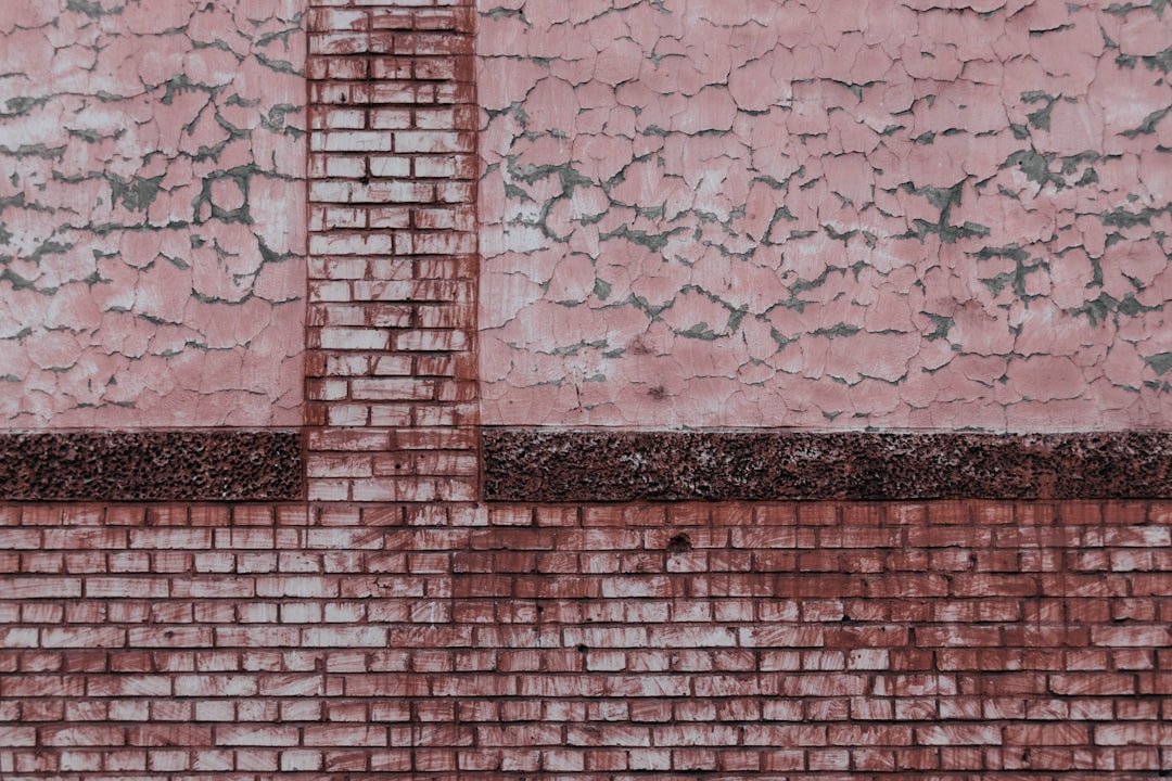 brown concrete wall bricks