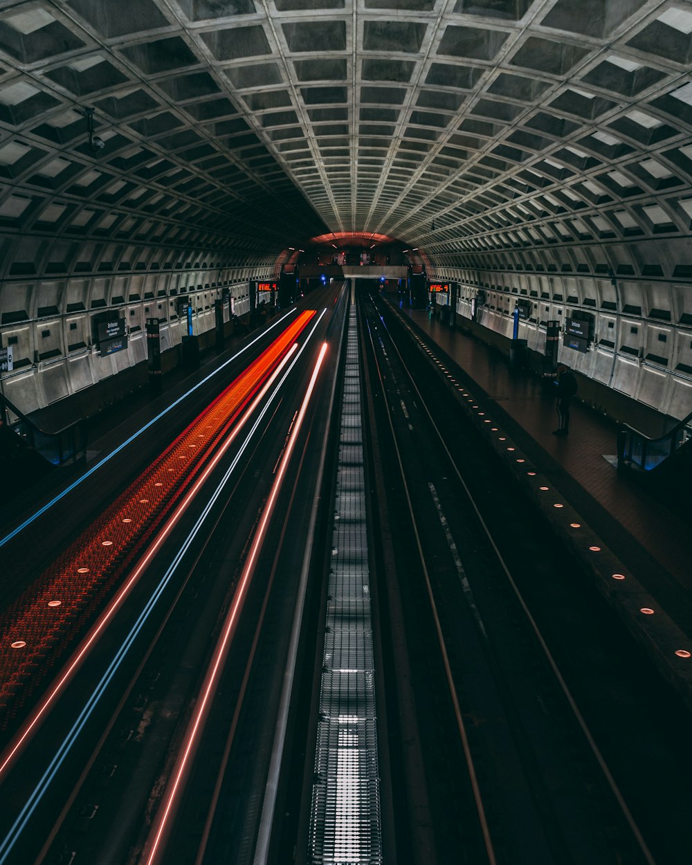 timelapse on tunnel road