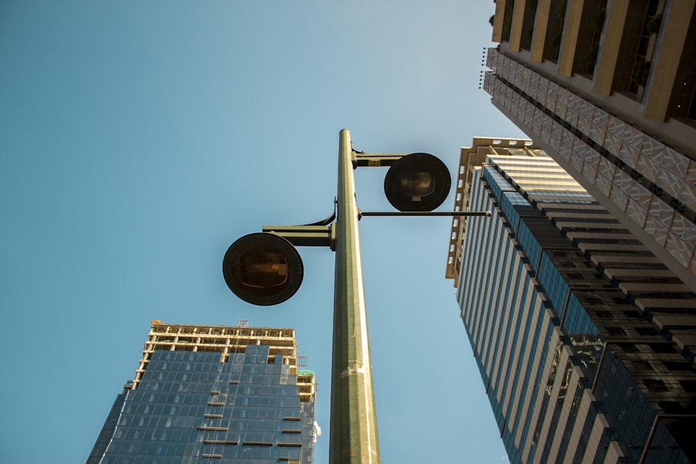 low-angle photography of high-rise building