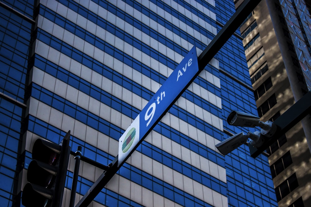 9th Ave. road sign