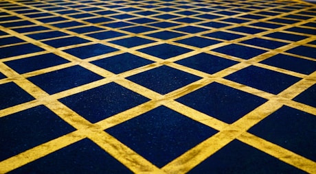 yellow and blue field wallpaper