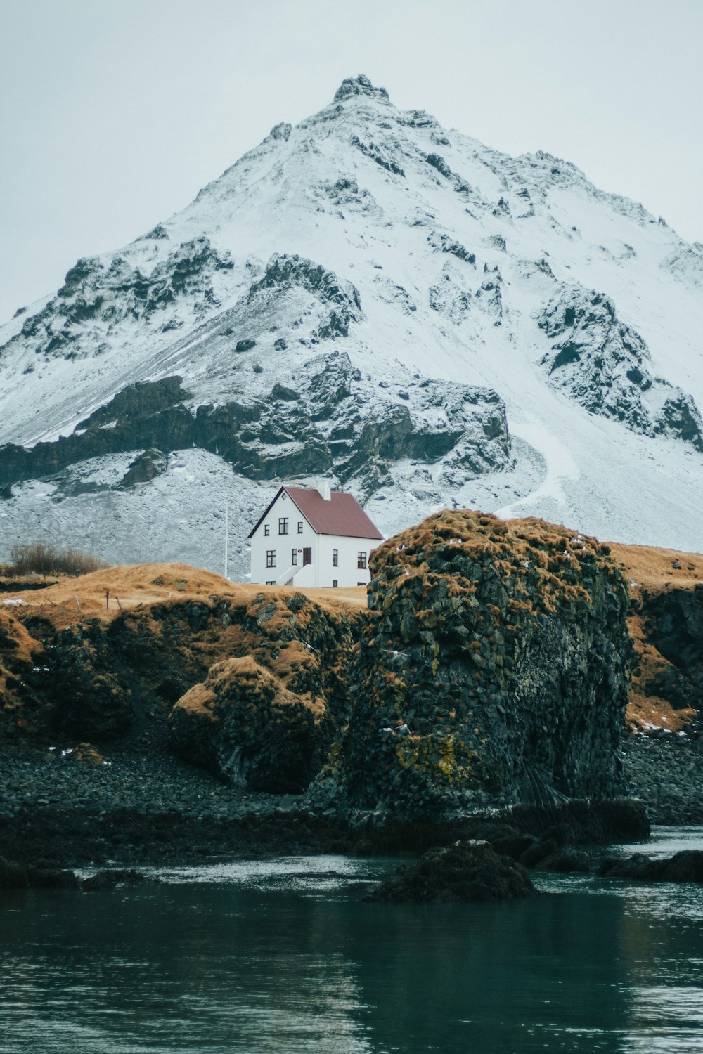 snowy mountain