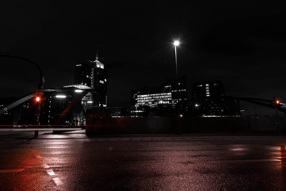 black concrete road path