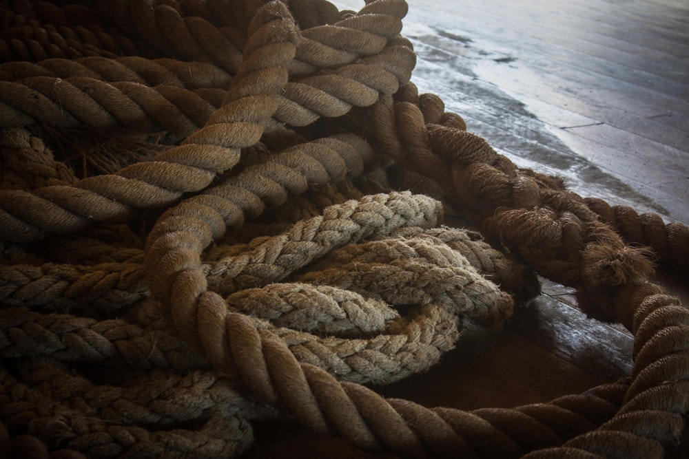 brown rope